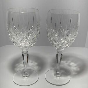 Gorham crystal Lady Anne wine water glass